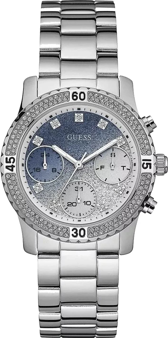 Montre Guess W0774L6 en Acier avec Cadran Poudre de Cristaux