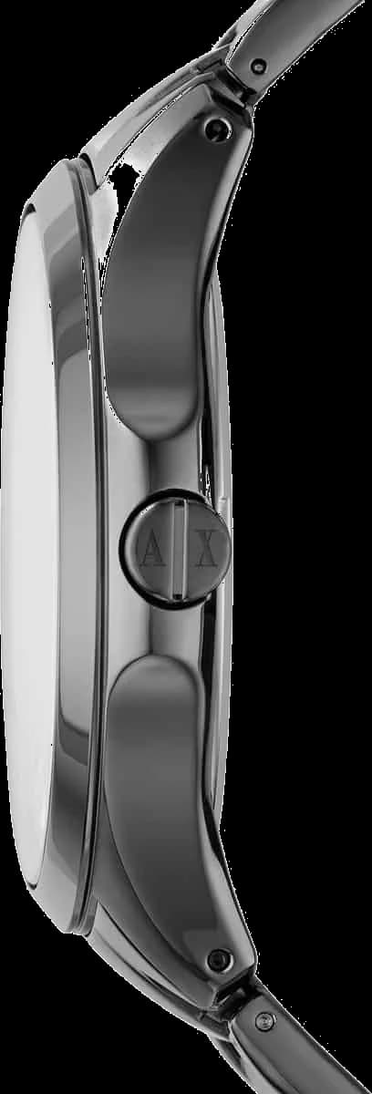 Profil de la montre Armani Exchange AX2135, boîtier gris