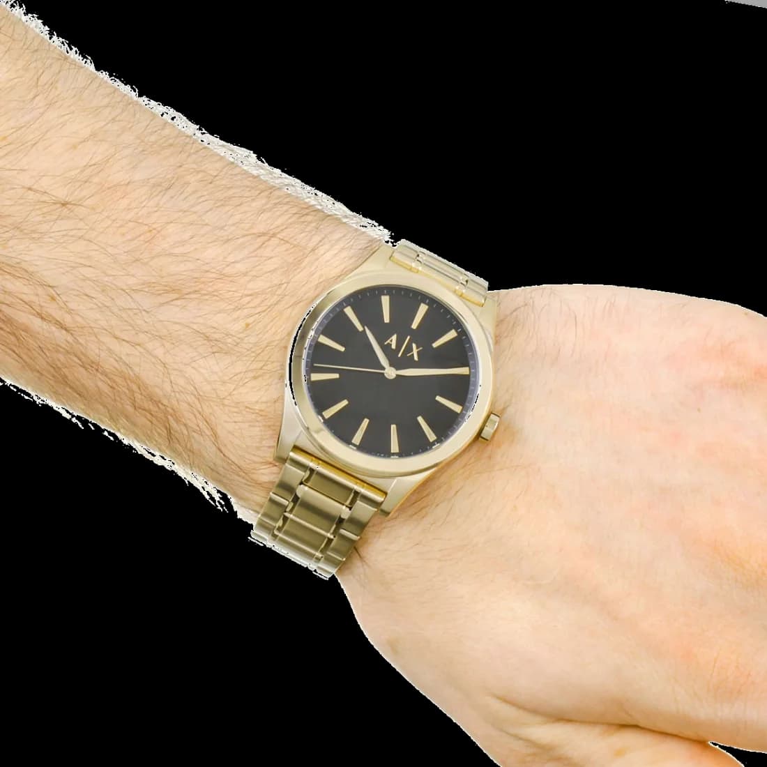 Bracelet acier de la montre Armani Exchange AX2328