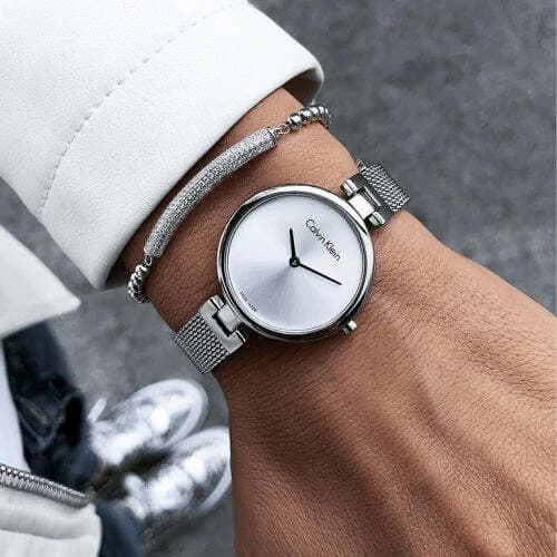 Bracelet acier de la montre Calvin Klein K8G23126