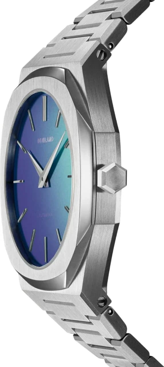 Profil de la montre D1 Milano UTBJ43, boîtier argent