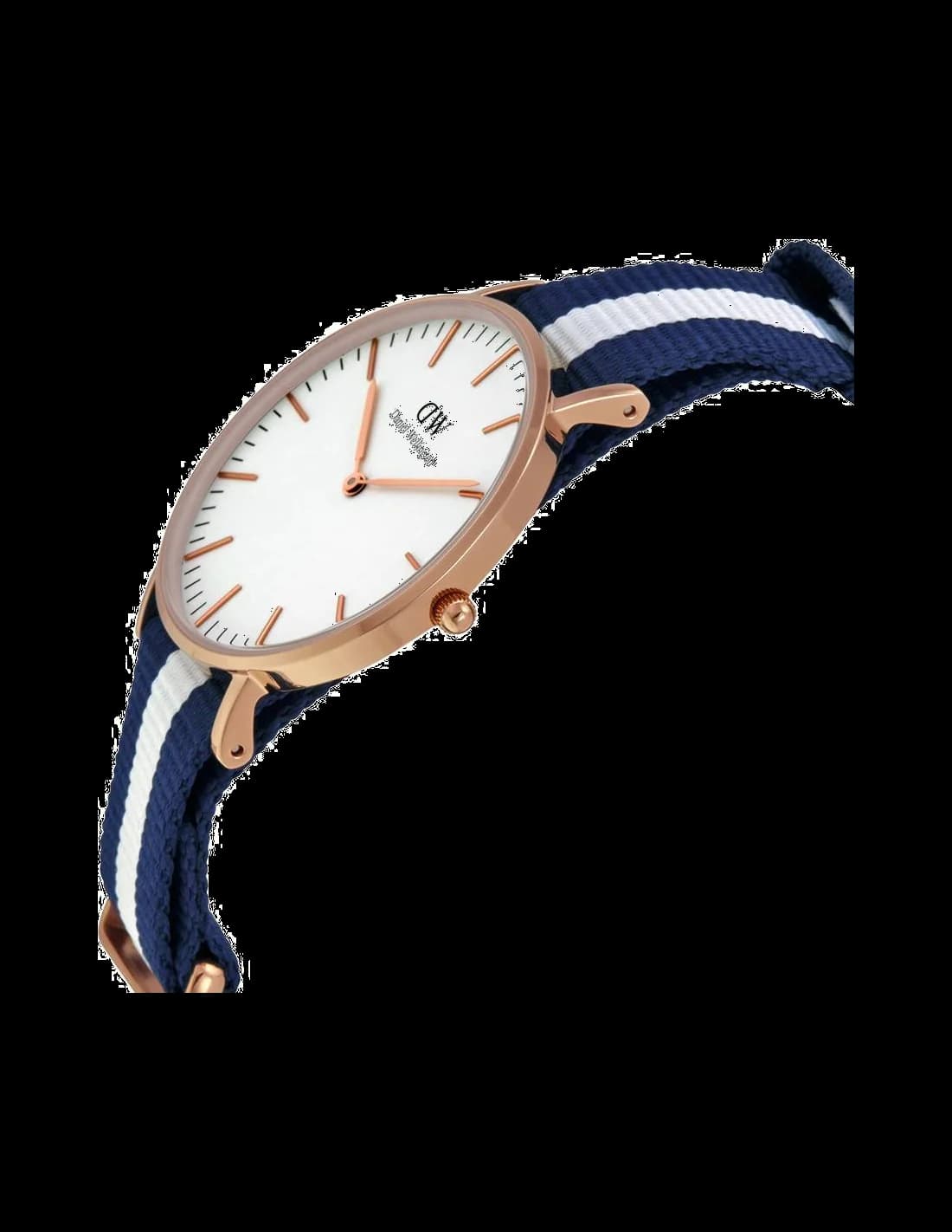 Profil de la montre Daniel Wellington DW00100031, boîtier or rose