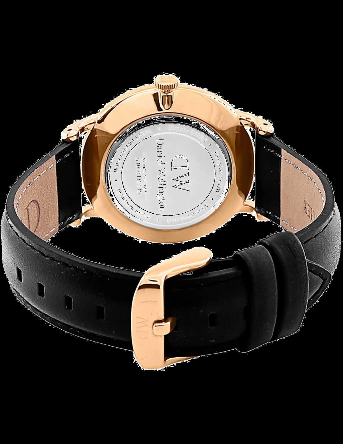 Profil de la montre Daniel Wellington DW00100092, boîtier or rose