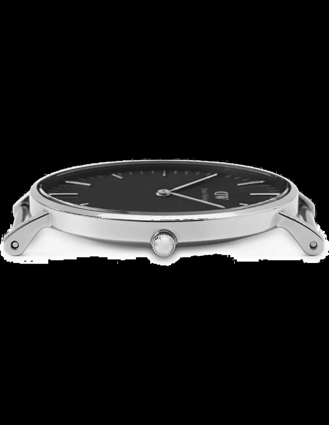 Profil de la montre Daniel Wellington DW00100133, boîtier argent