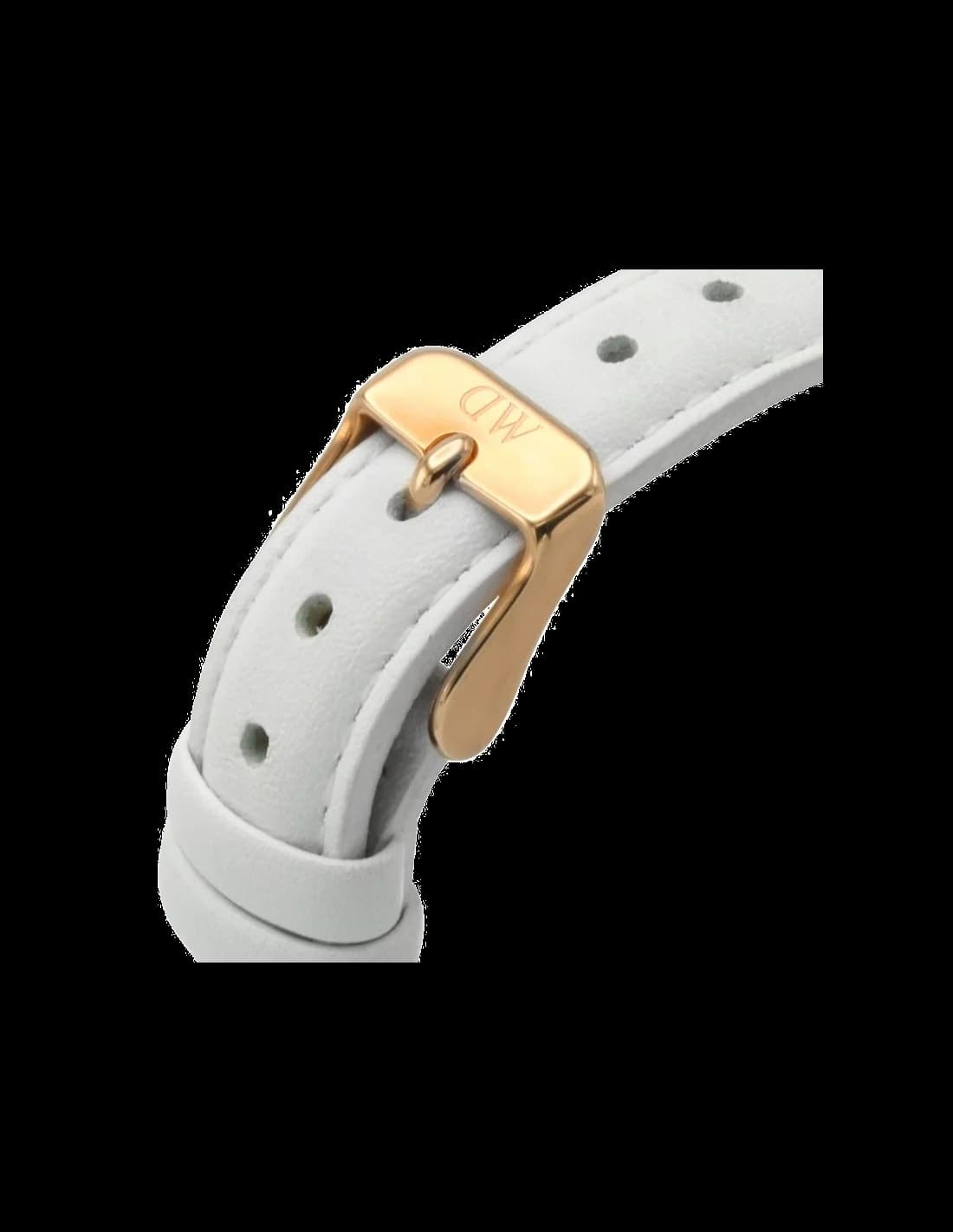Cadran blanc de la montre Daniel Wellington DW00100189 en détail
