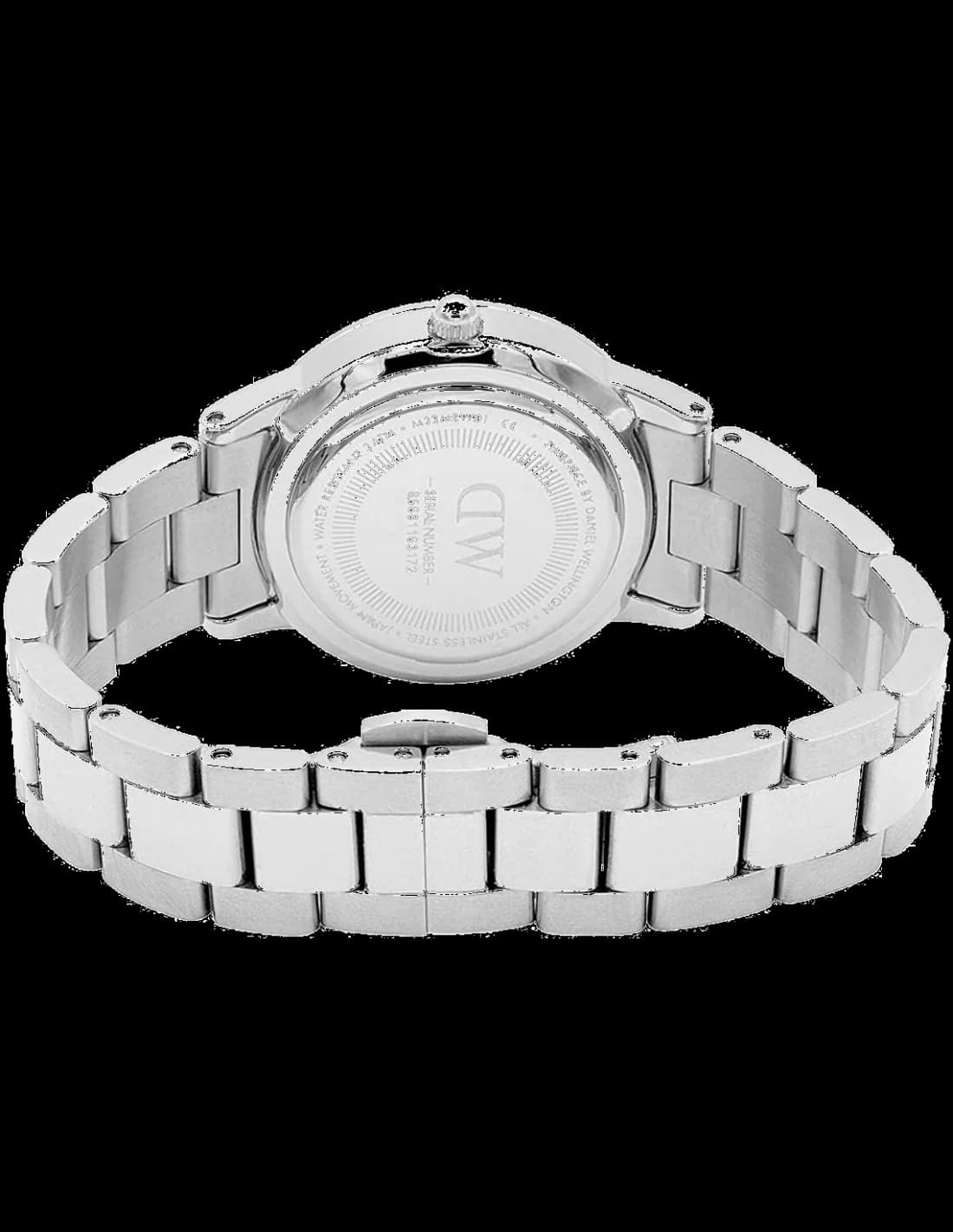 Profil de la montre Daniel Wellington DW00100208, boîtier argent