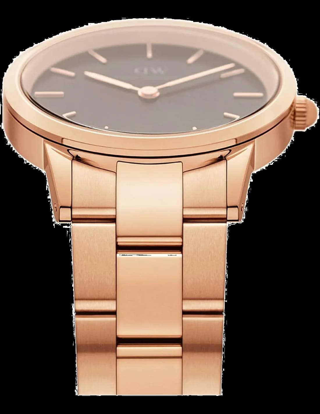 Profil de la montre Daniel Wellington DW00100210, boîtier or rose