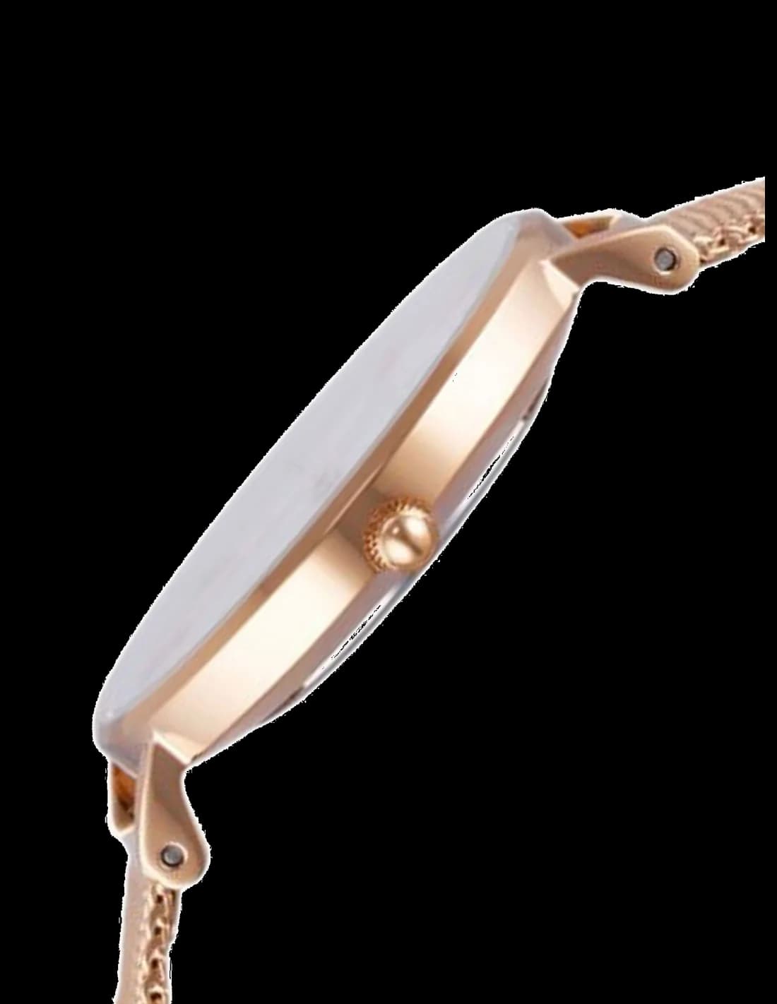 Profil de la montre Daniel Wellington DW00100219, boîtier or rose