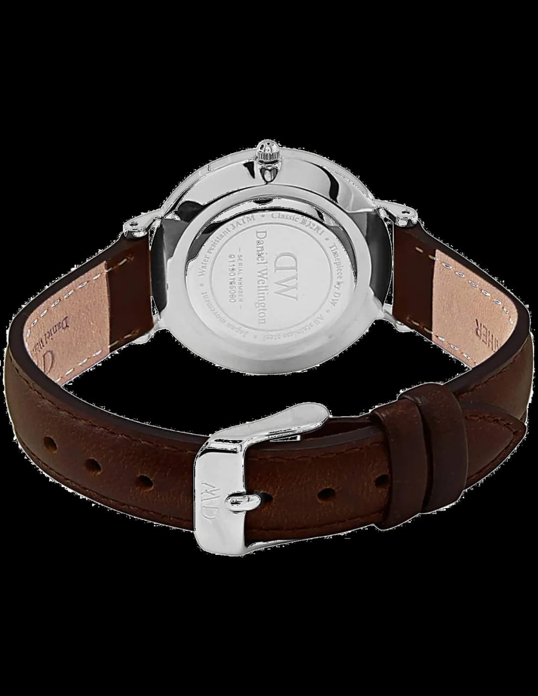 Profil de la montre Daniel Wellington DW00100239, boîtier argent