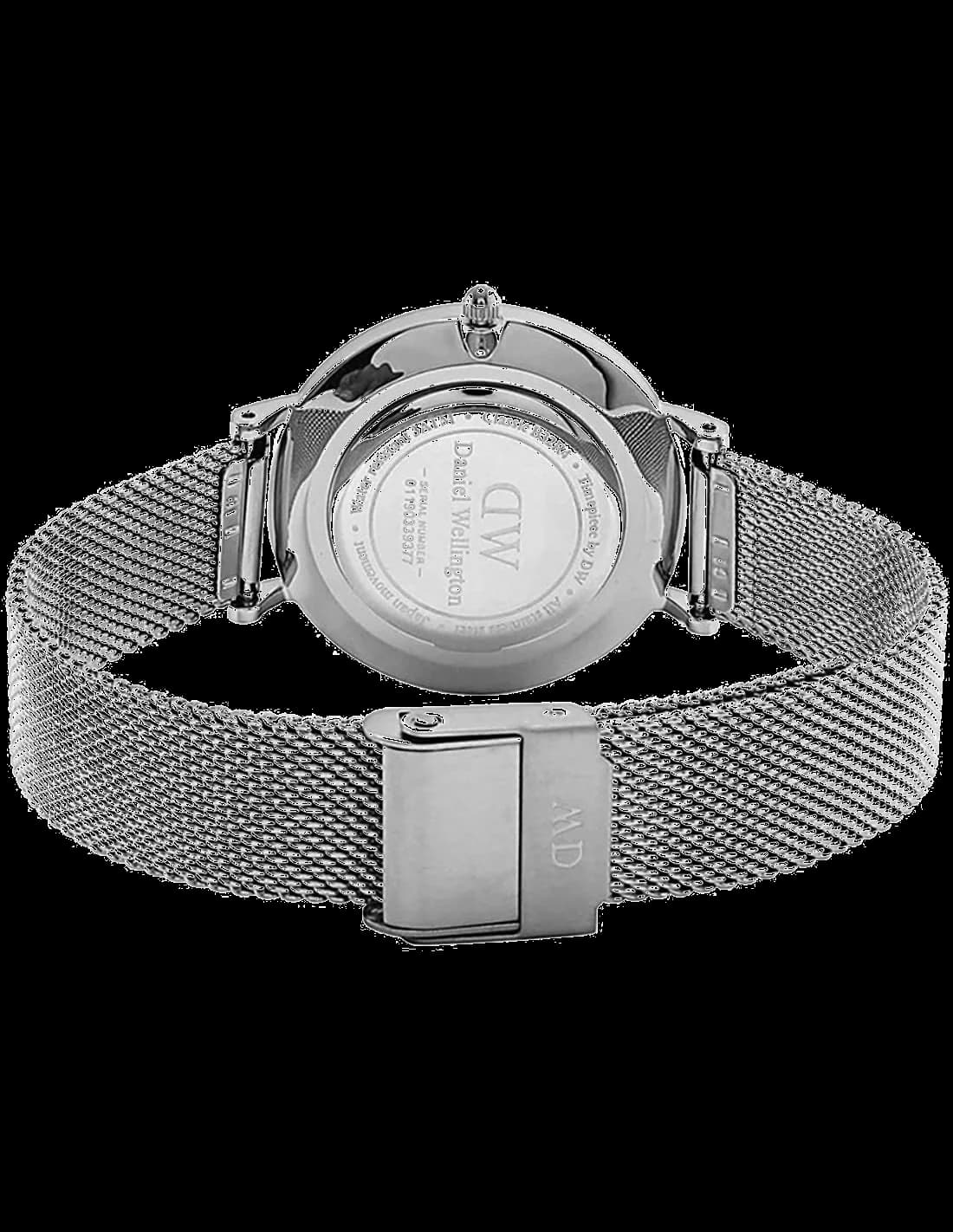 Profil de la montre Daniel Wellington DW00100306, boîtier argent