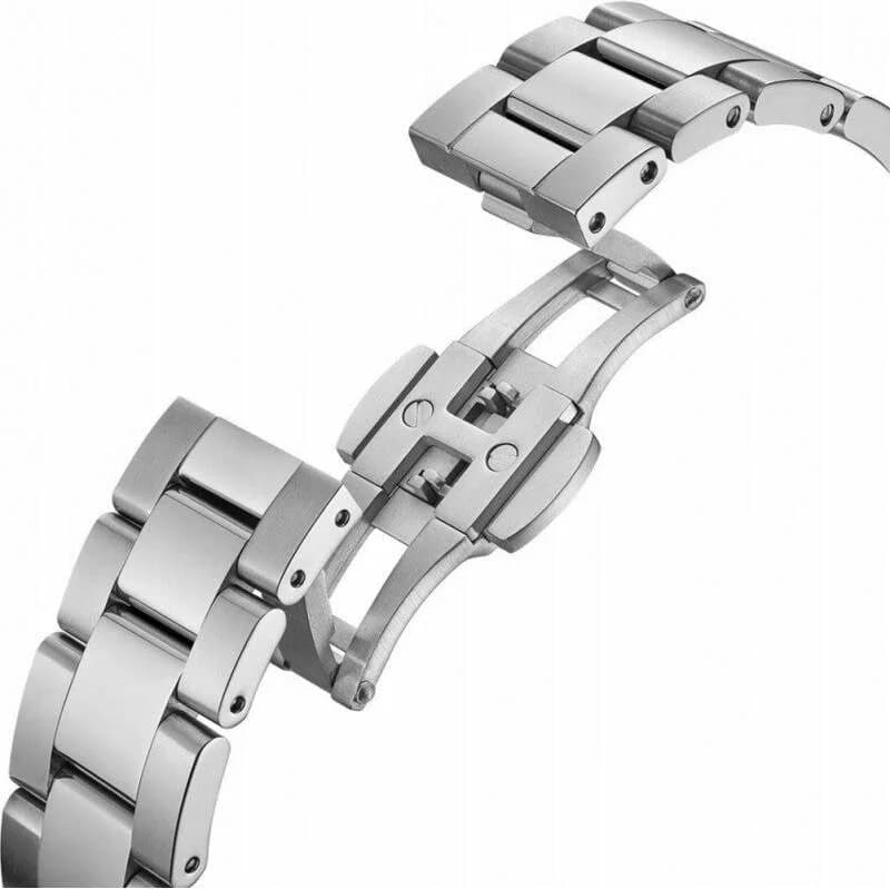 Cadran gris de la montre Daniel Wellington DW00100328 en détail