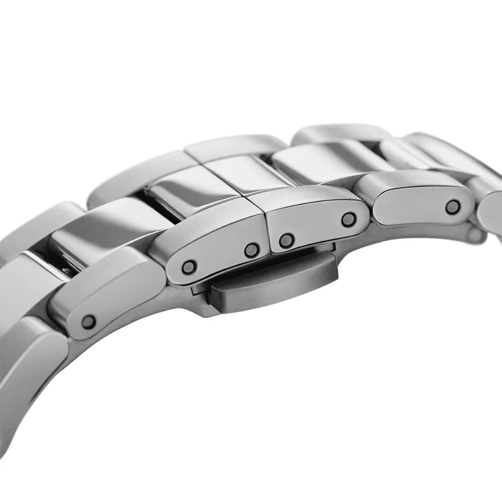 Cadran noir de la montre Daniel Wellington DW00100342 en détail