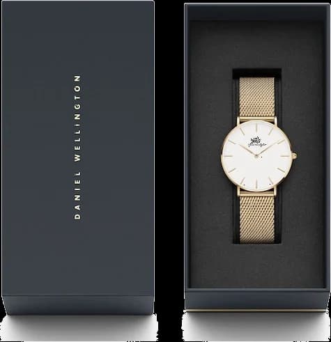 Dos du boîtier de la Daniel Wellington DW00100348