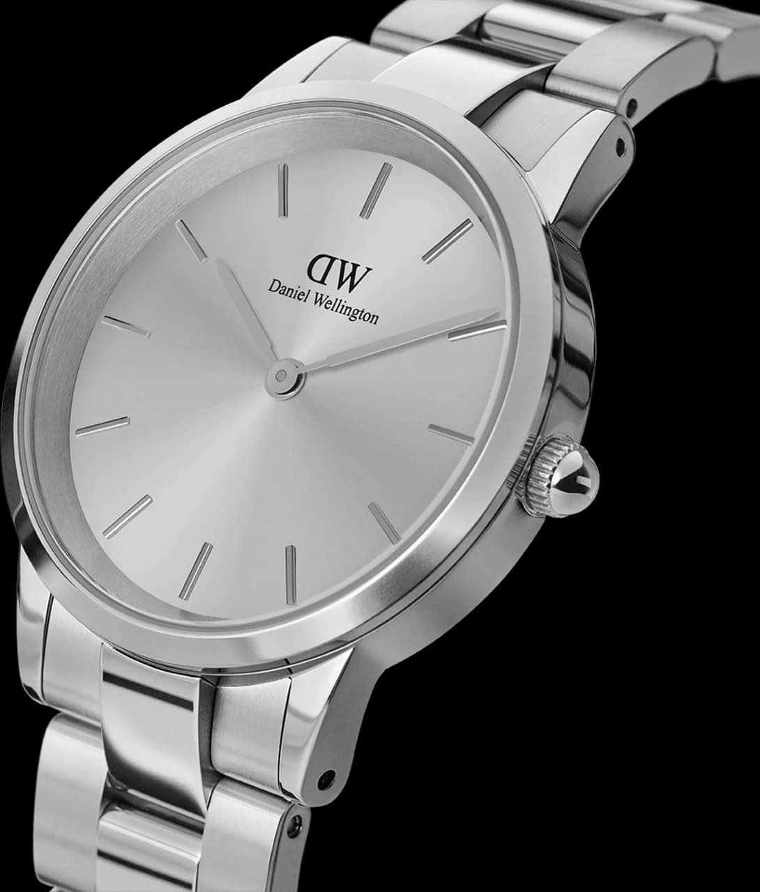 Profil de la montre Daniel Wellington DW00100402, boîtier argent