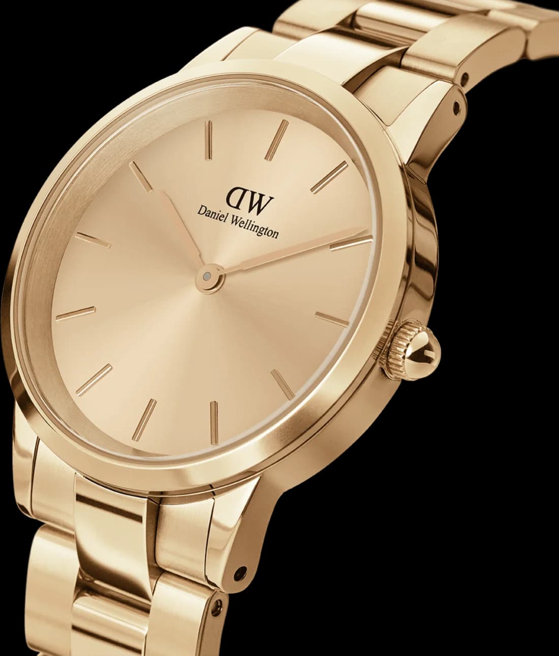 Profil de la montre Daniel Wellington DW00100403, boîtier or