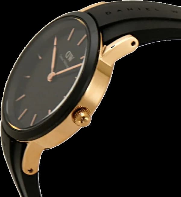 Profil de la montre Daniel Wellington DW00100426, boîtier or rose