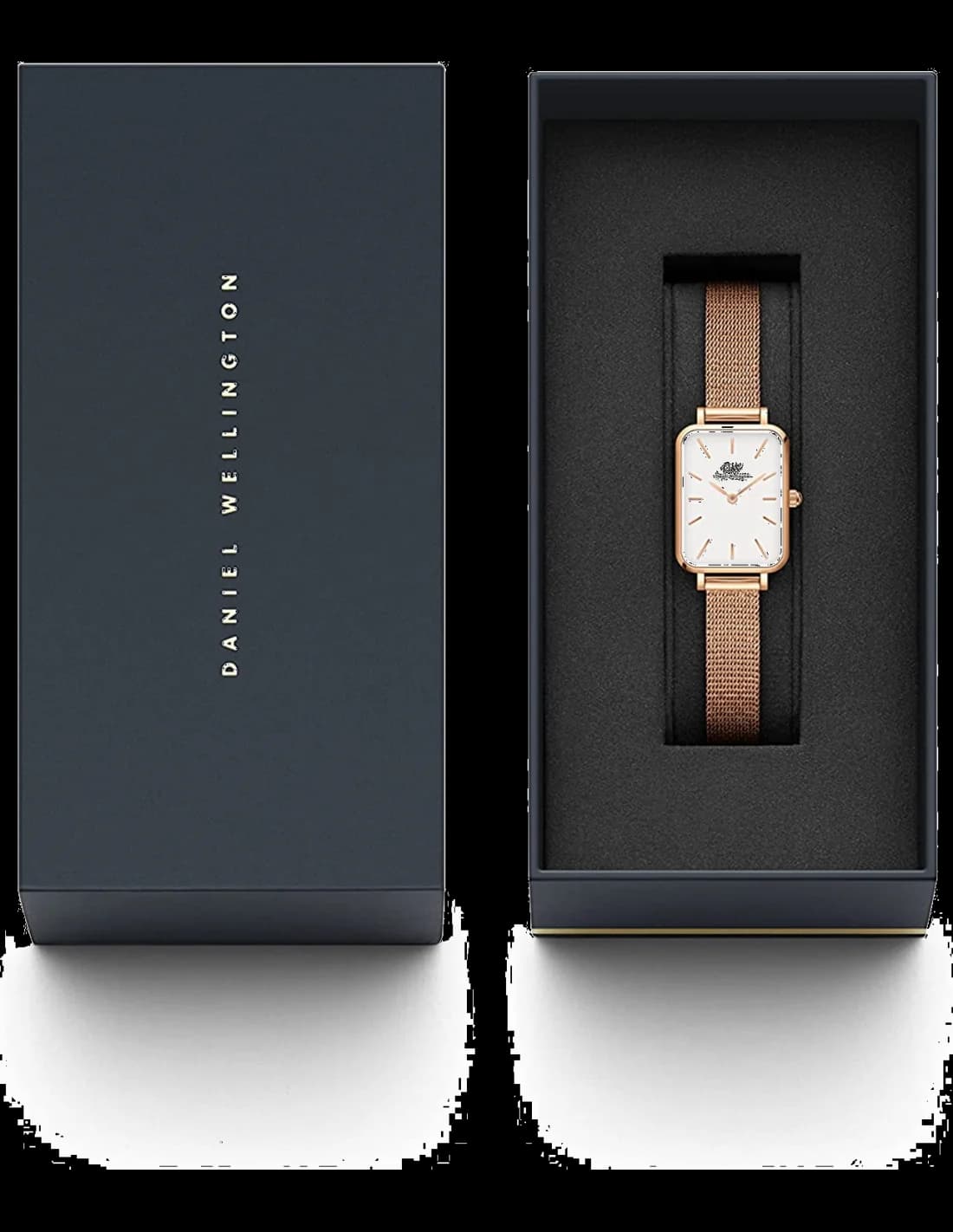 Cadran blanc de la montre Daniel Wellington DW00100431 en détail