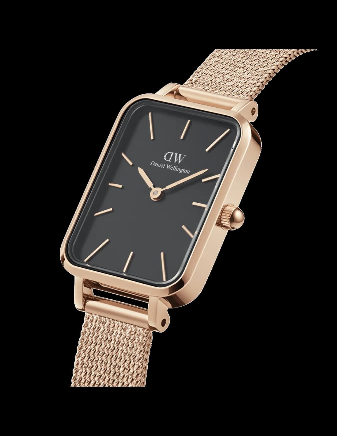Profil de la montre Daniel Wellington DW00100432, boîtier or rose