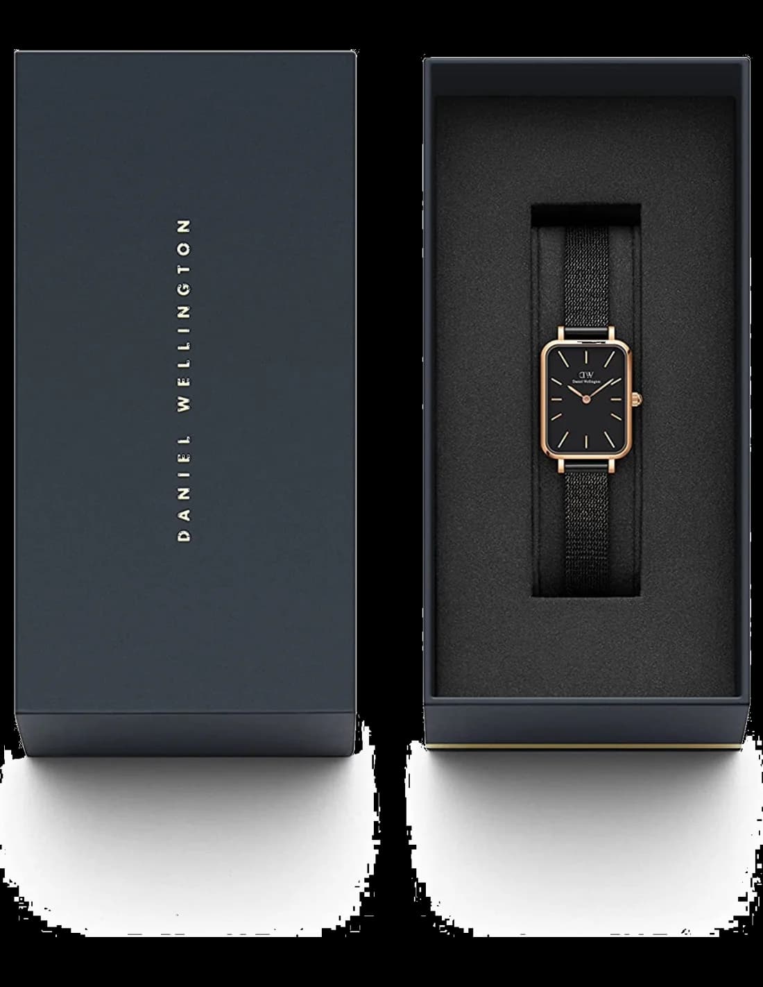 Profil de la montre Daniel Wellington DW00100433, boîtier or rose