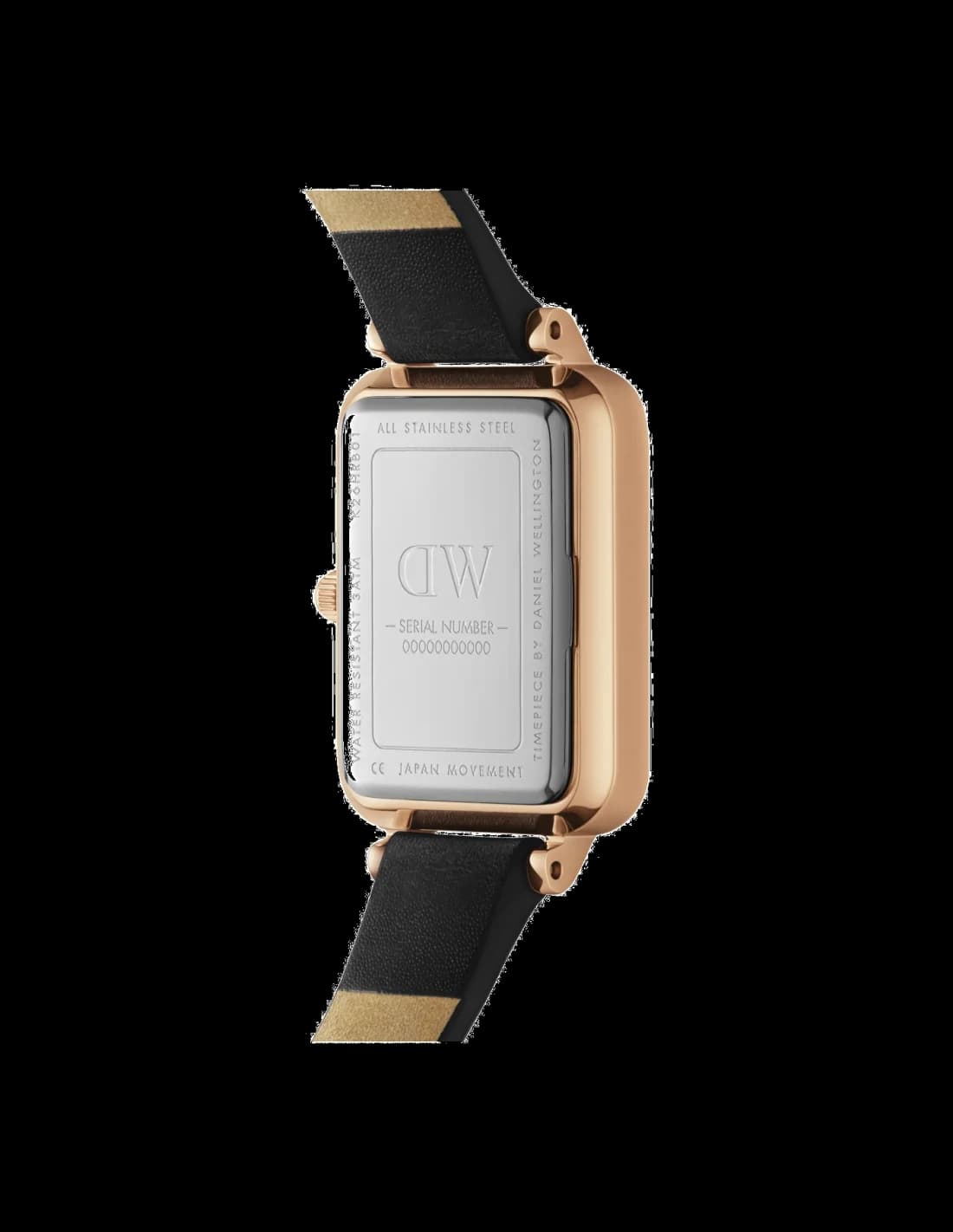 Profil de la montre Daniel Wellington DW00100434, boîtier or rose
