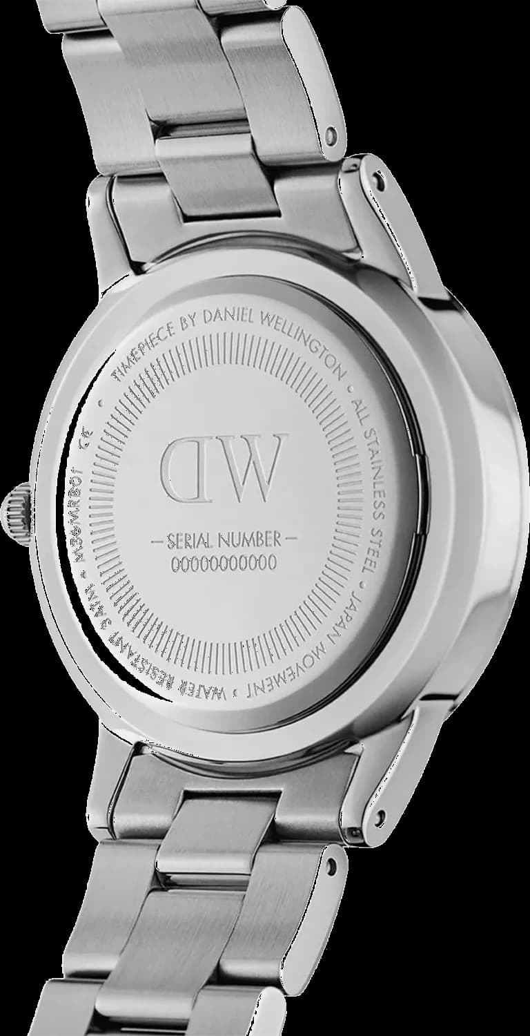 Dos du boîtier de la Daniel Wellington DW00100459
