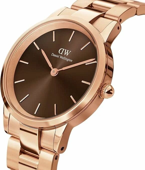 Profil de la montre Daniel Wellington DW00100463, boîtier or rose