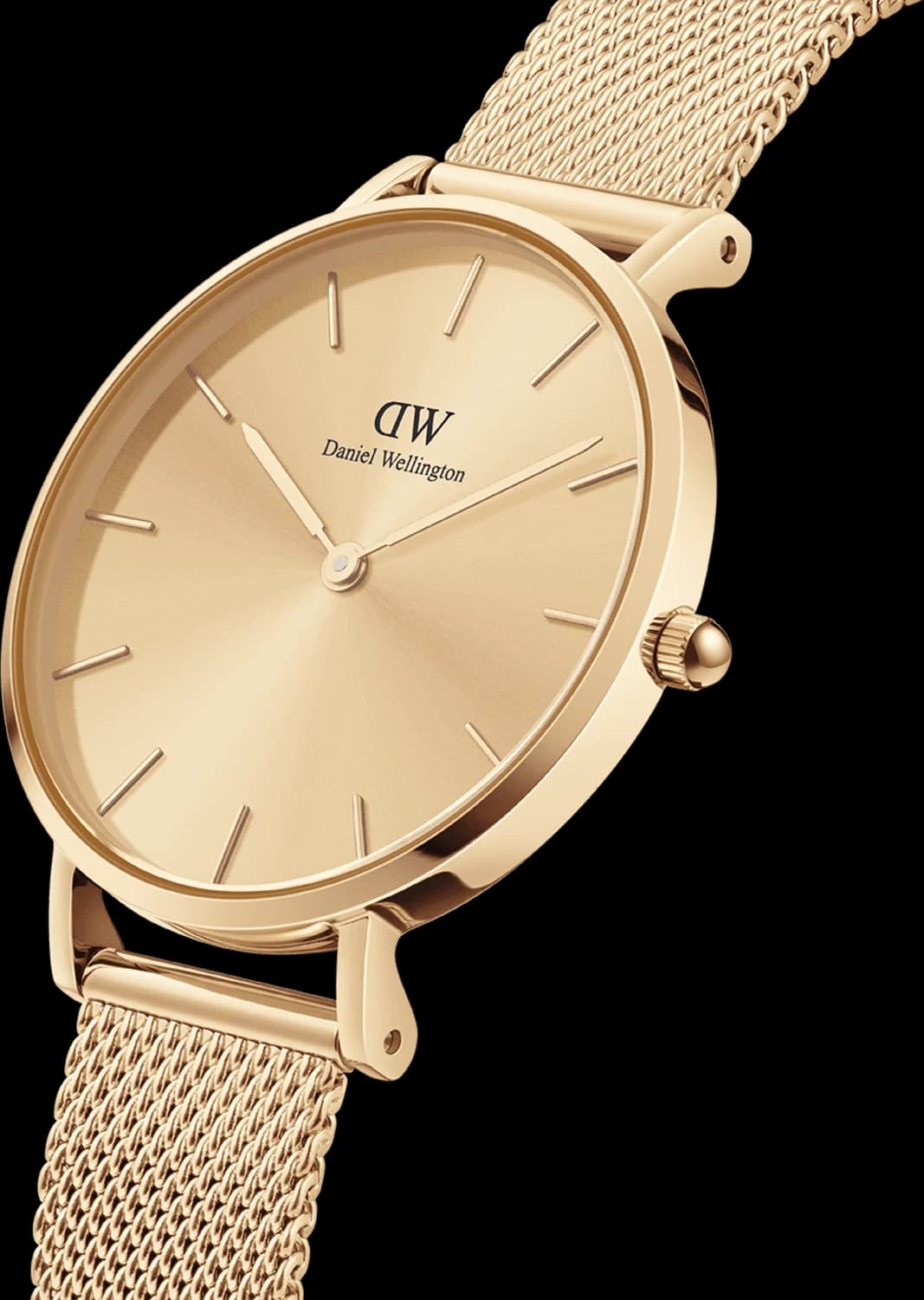Profil de la montre Daniel Wellington DW00100475, boîtier or