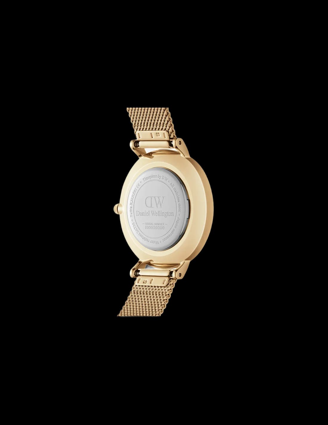 Cadran vert de la montre Daniel Wellington DW00100479 en détail