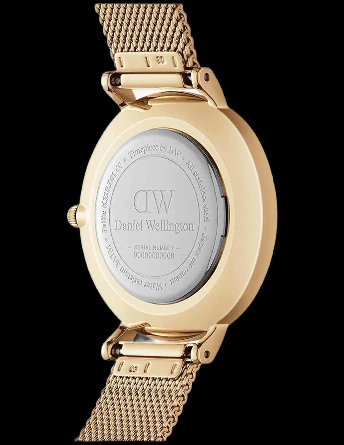 Cadran vert de la montre Daniel Wellington DW00100480 en détail