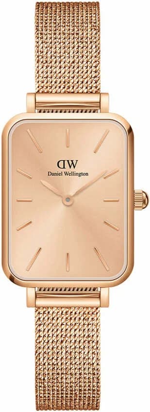 Montre femme Daniel Wellington DW00100484, cadran rose, métal rose