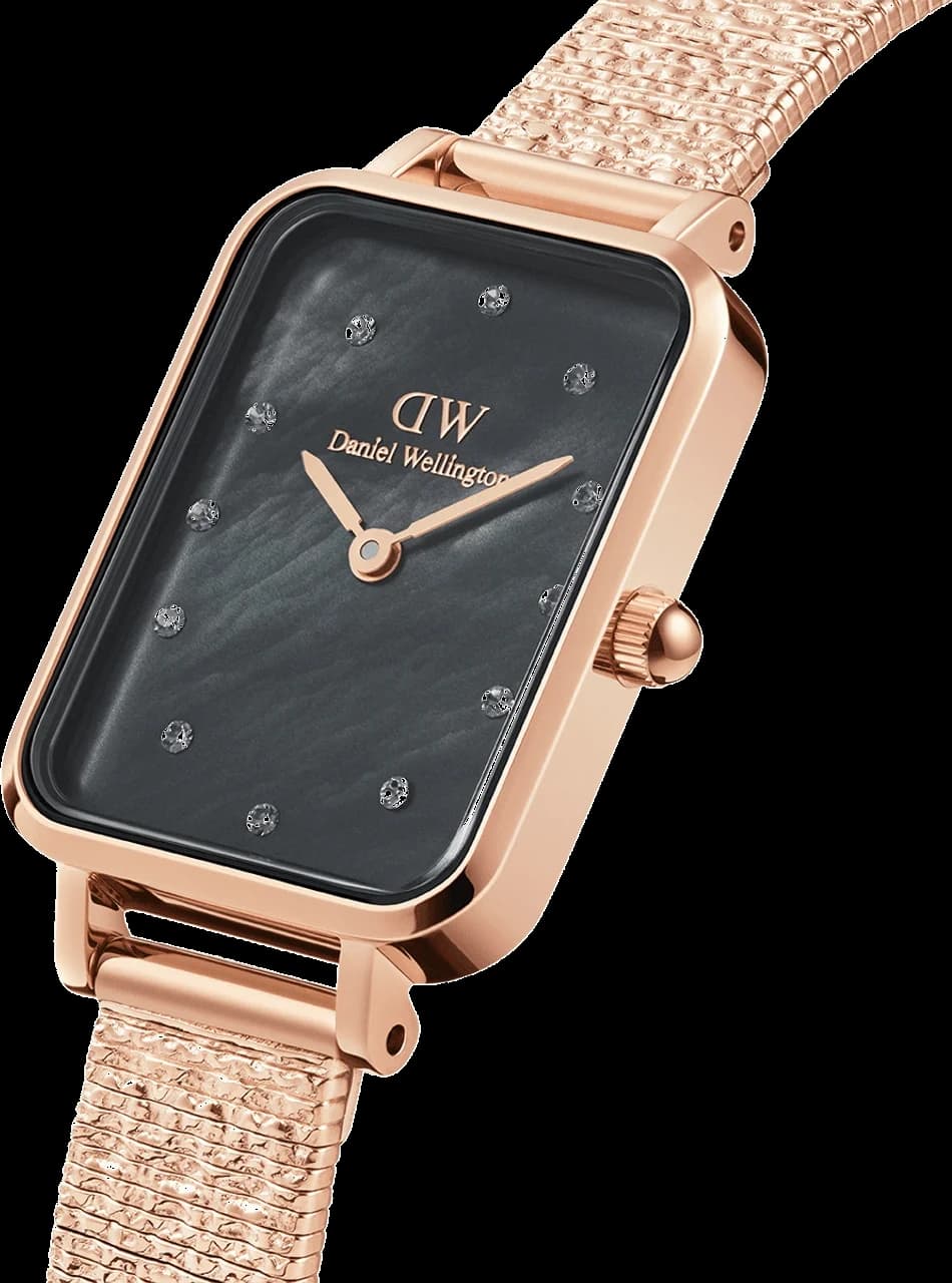 Profil de la montre Daniel Wellington DW00100579, boîtier or rose