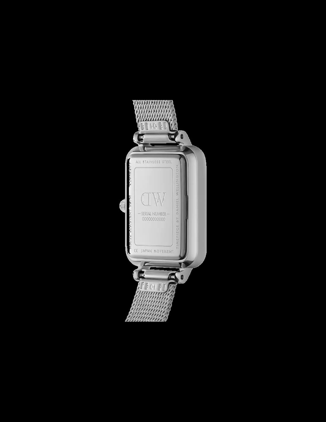 Cadran noir de la montre Daniel Wellington DW00100581 en détail