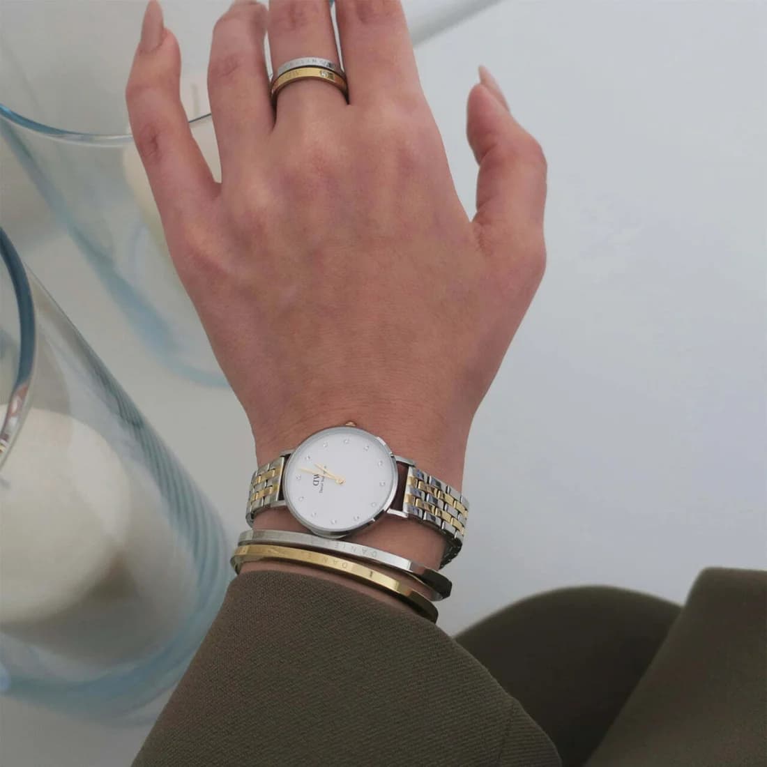 Bracelet acier de la montre Daniel Wellington DW00100616