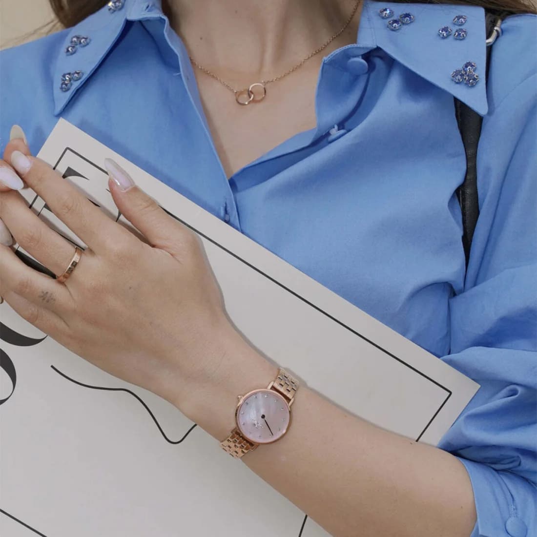 Bracelet acier de la montre Daniel Wellington DW00100617