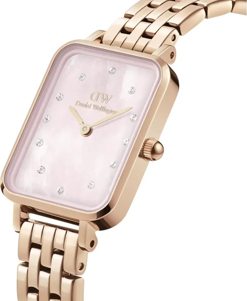 Profil de la montre Daniel Wellington DW00100621, boîtier or rose
