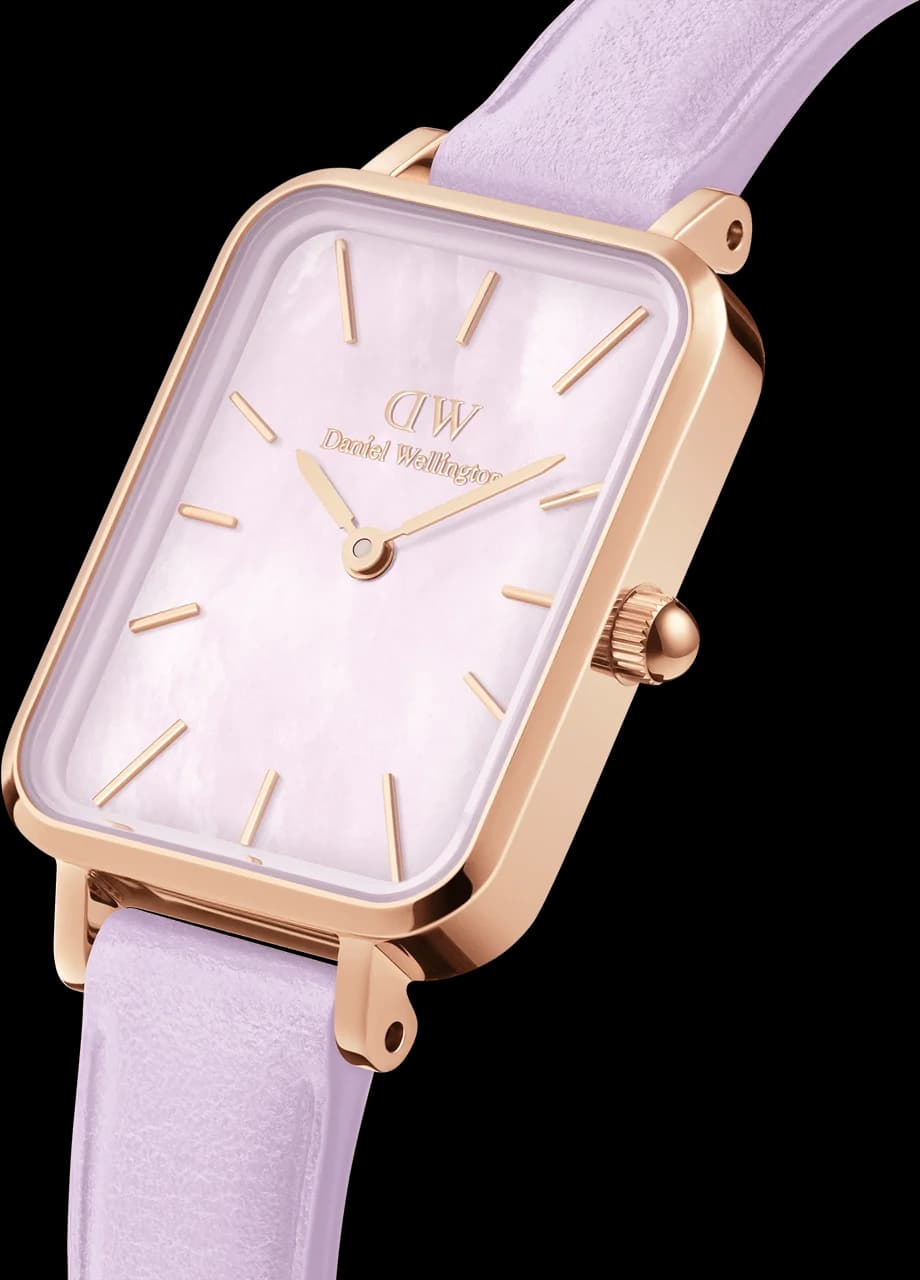Profil de la montre Daniel Wellington DW00100637, boîtier or rose