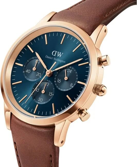 Profil de la montre Daniel Wellington DW00100639, boîtier or rose