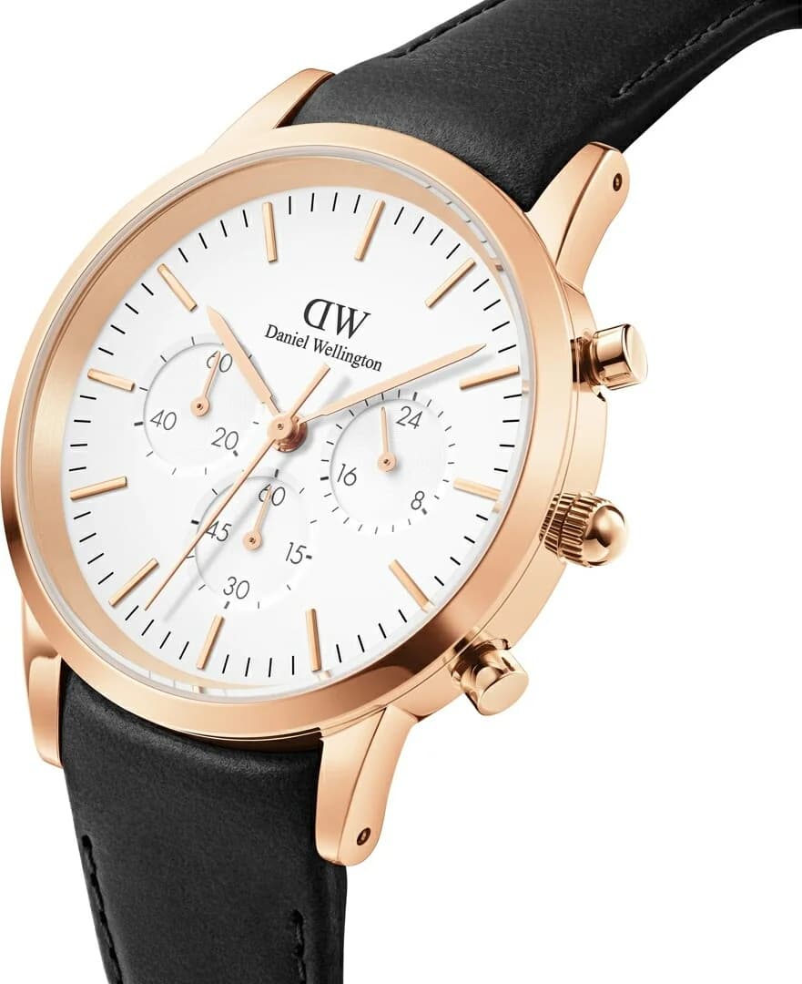Profil de la montre Daniel Wellington DW00100646, boîtier or rose