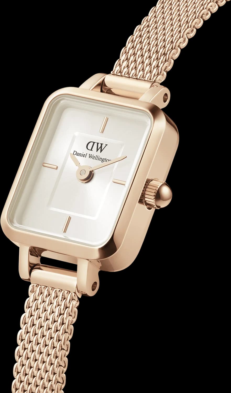 Profil de la montre Daniel Wellington DW00100651, boîtier or rose