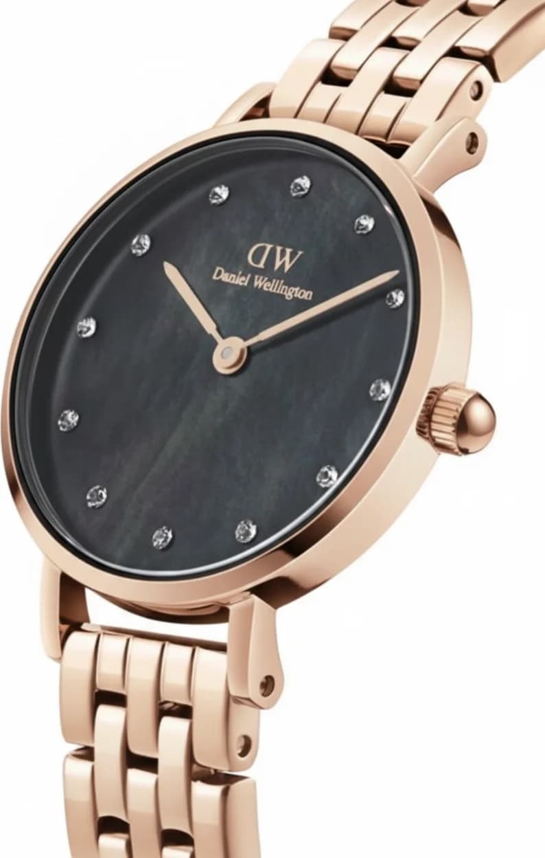 Profil de la montre Daniel Wellington DW00100660, boîtier or rose