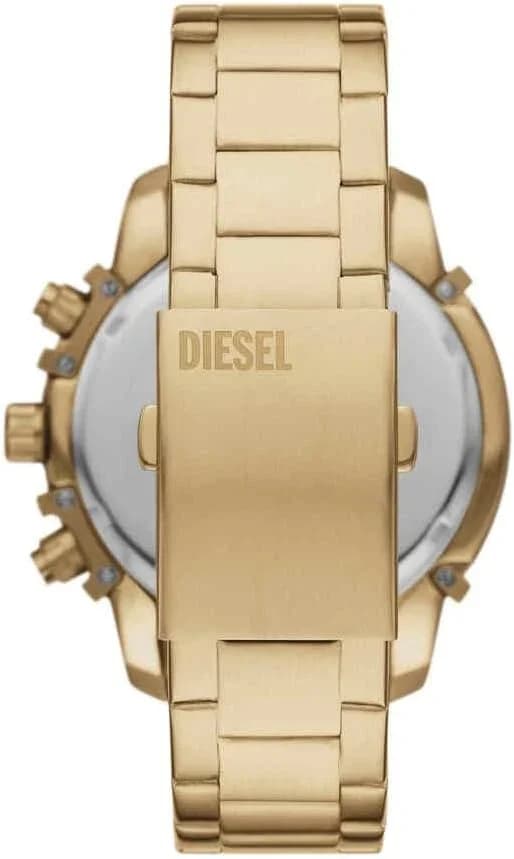 Cadran or de la montre Diesel DZ4595 en détail