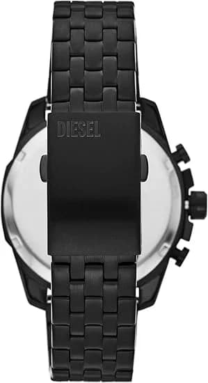 Cadran noir de la montre Diesel DZ4617 en détail