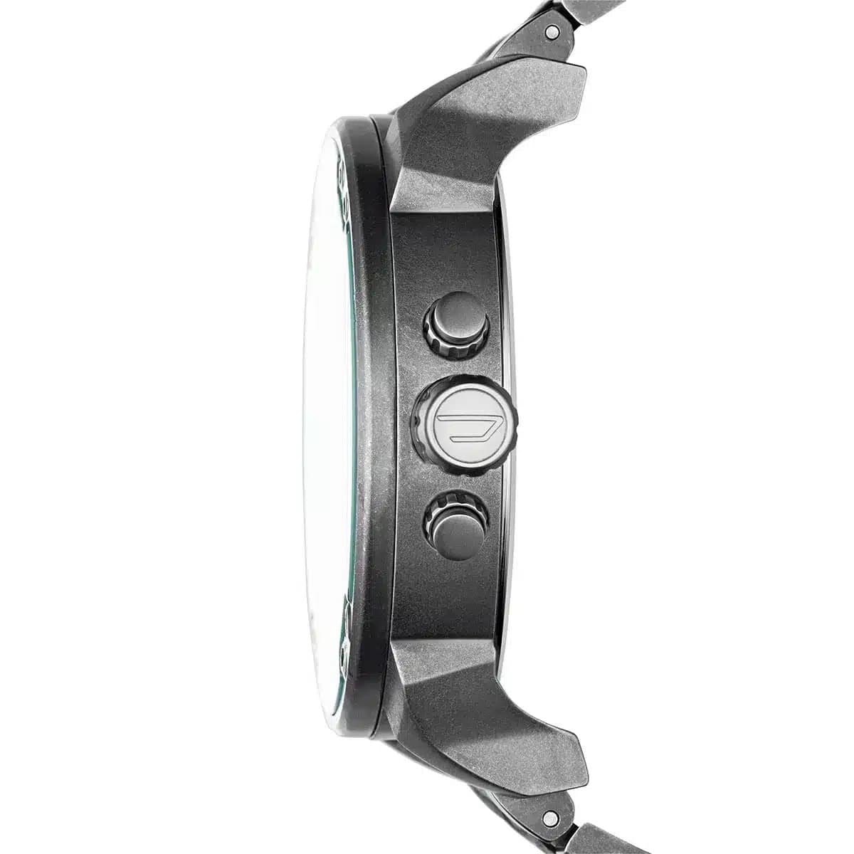 Cadran noir de la montre Diesel DZ7349 en détail