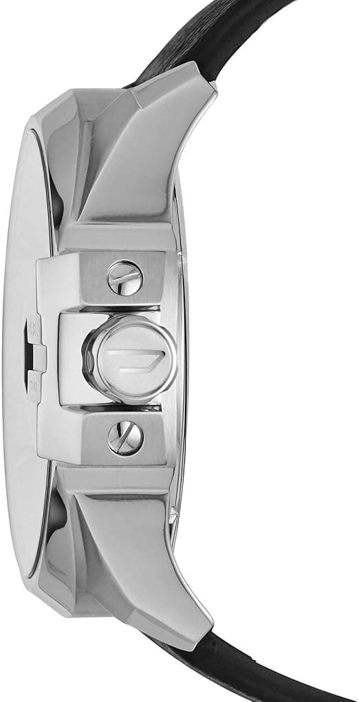 Profil de la montre Diesel DZ7376, boîtier argent