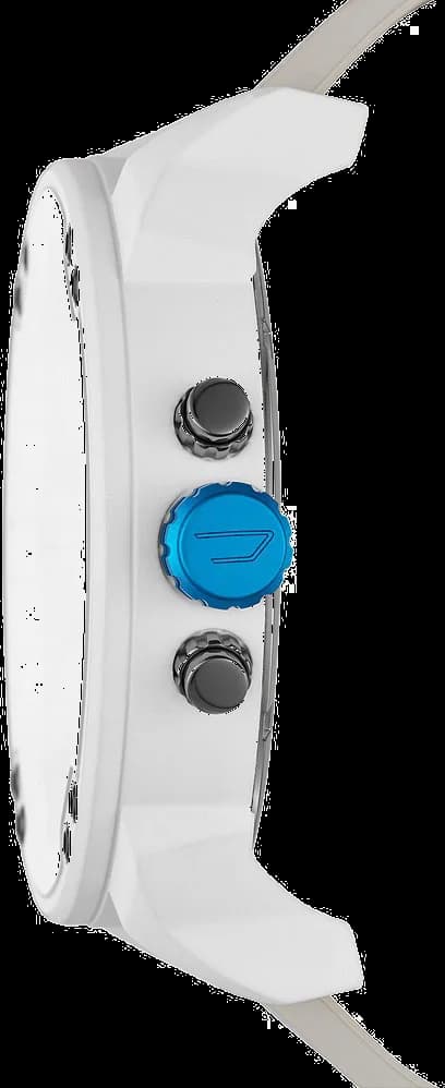 Profil de la montre Diesel DZ7419, boîtier blanc