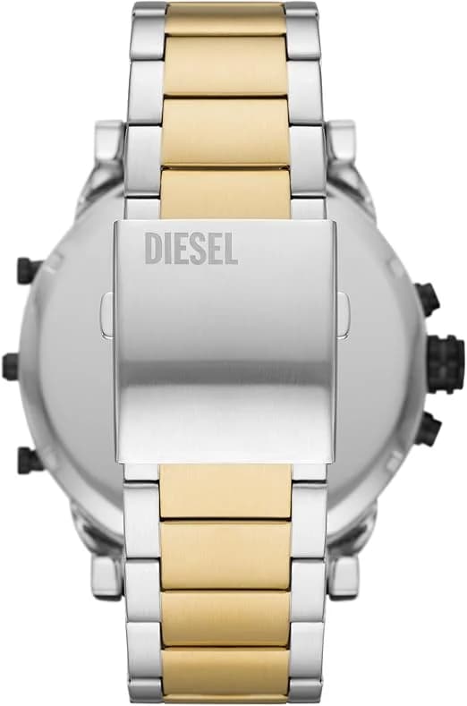Cadran noir de la montre Diesel DZ7459 en détail