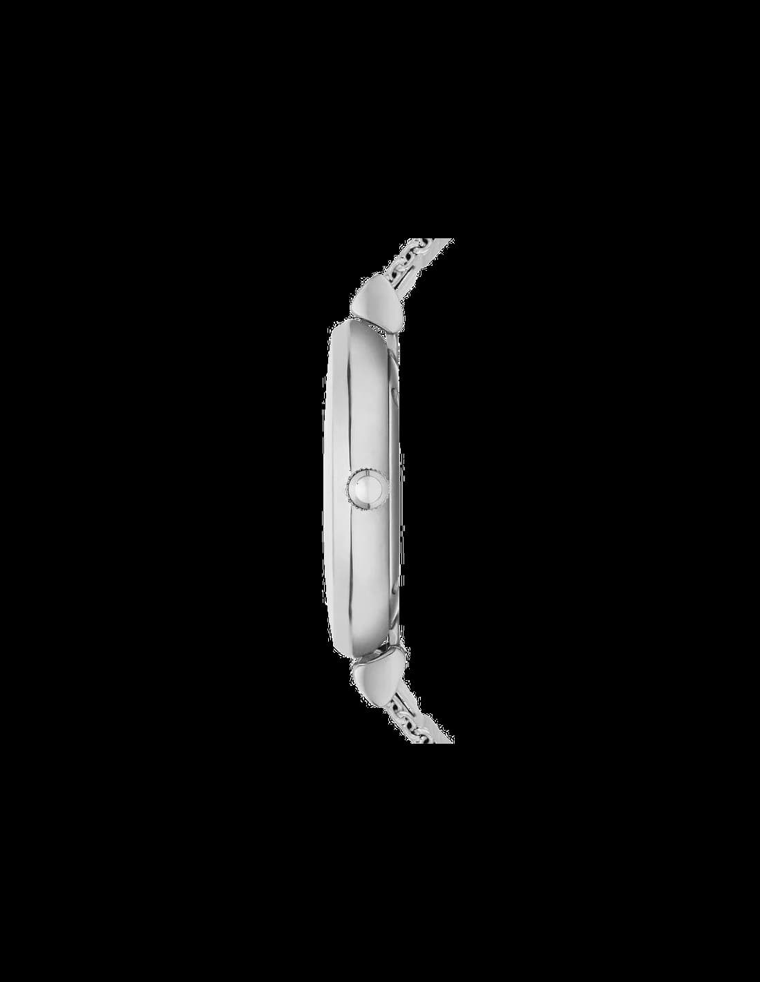 Cadran nacre de la montre Emporio Armani AR1955 en détail