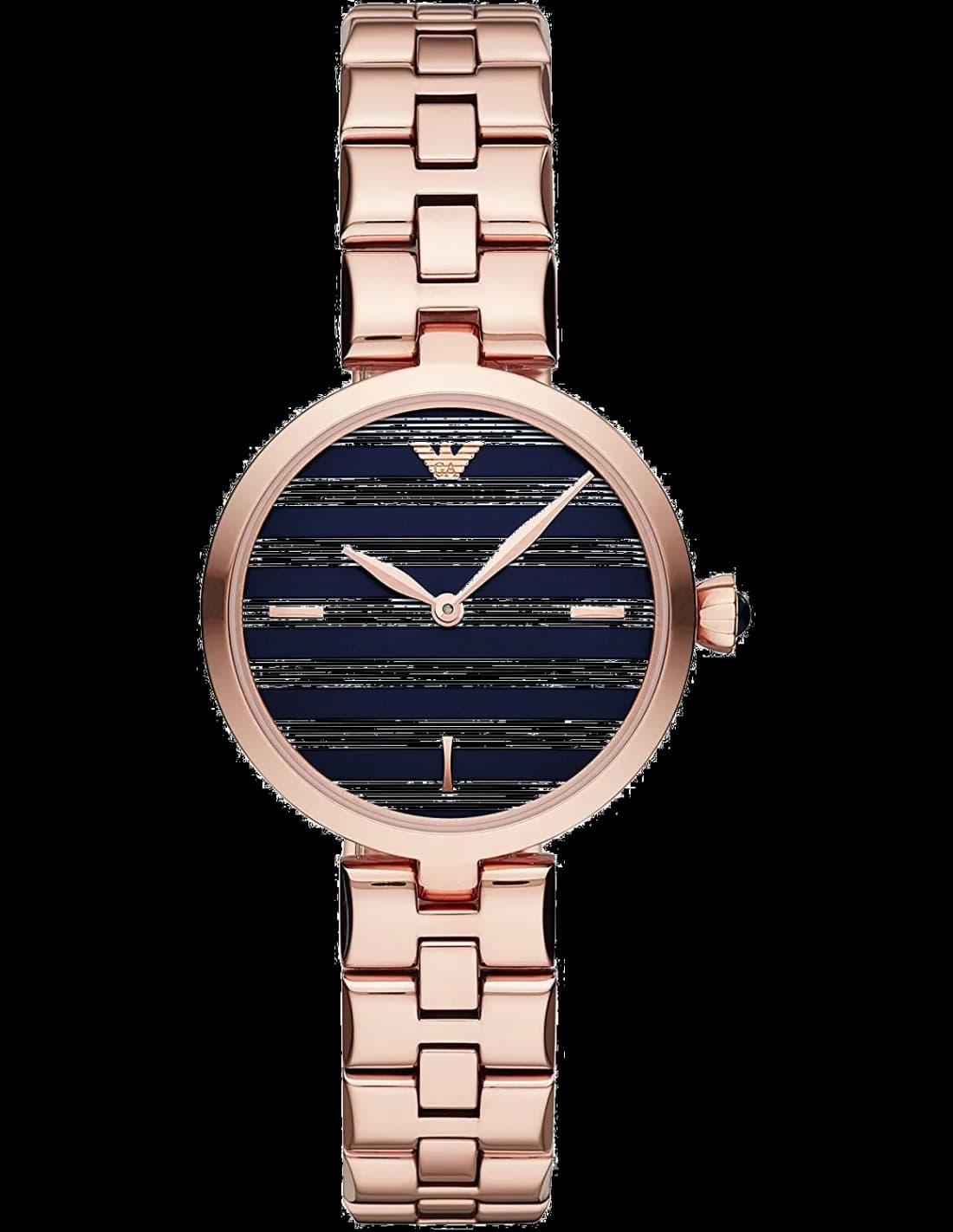 Montre femme Emporio Armani AR11220, cadran nacre multicolore sur bracelet acier