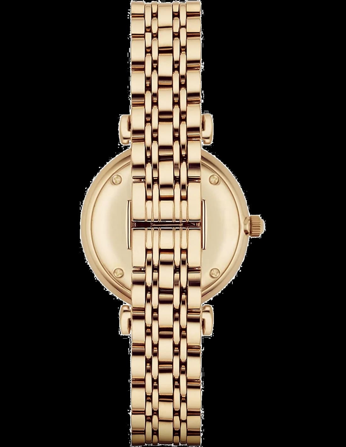 Cadran nacre de la montre Emporio Armani AR1907 en détail