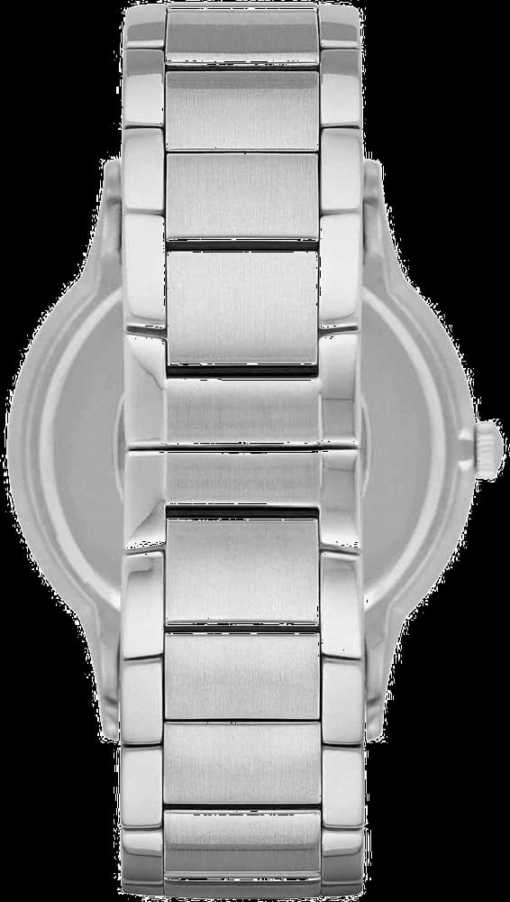 Cadran gris de la montre Emporio Armani AR2514 en détail